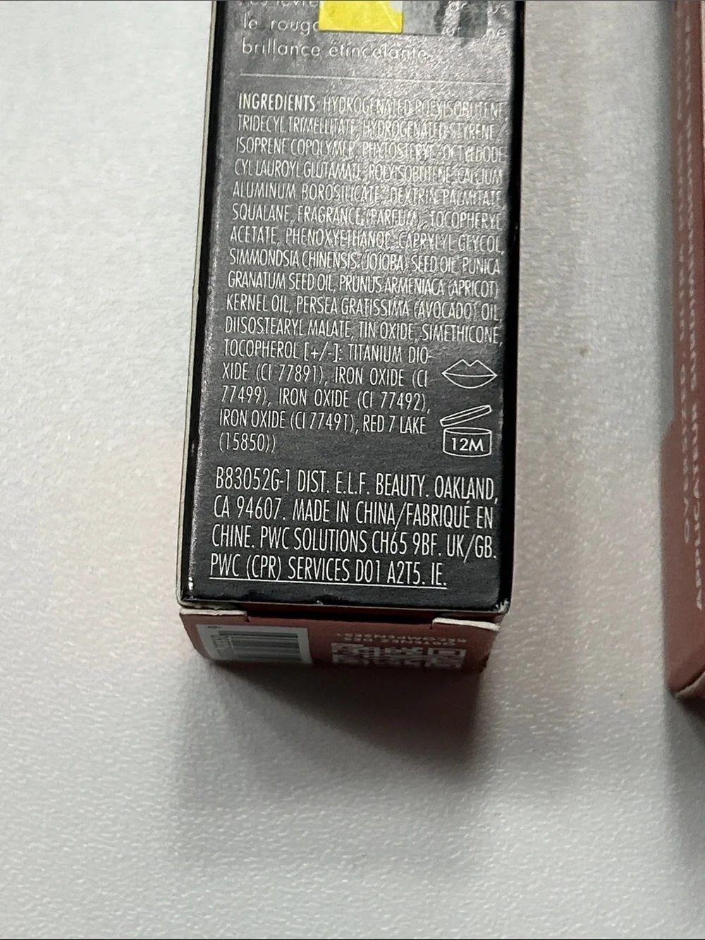 ELF Glow Reviver lip oil glimmer finish duo : colors super neutral and chocoluxe